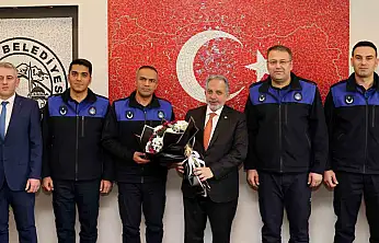 Başkan Yalçın 'Zabıta, şehrin düzenini sağlayan önemli bir güçtür'