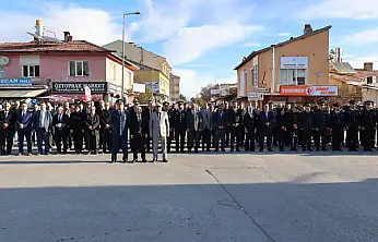 Bünyan'da 10 Kasım Atatürk'ü anma programı düzenlendi