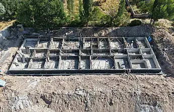 Bünyan'da hükümet konağı yapım çalışmaları sürüyor
