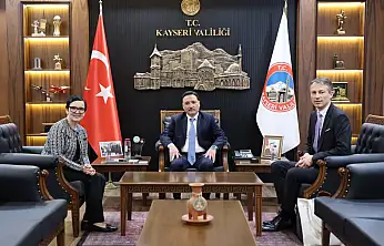 Büyükelçi Gabriele Juen'den Vali Çiçek'e ziyaret