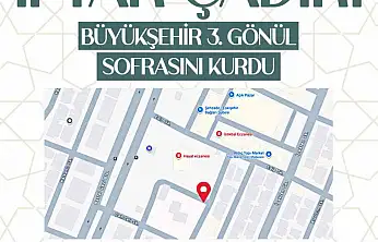 Büyükşehir, 3'üncü gönül sofrasını Eskişehir Bağlarına kurdu