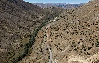 Büyükşehir'den Sarız'da ulaşım için 1,3 kilometrelik güzergâhta hummalı çalışma
