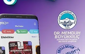 Büyükşehir, GençApp ile Kayseri'nin sosyal hayatını dijitalleştirdi
