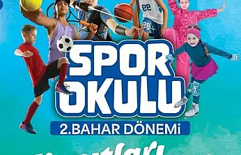 Büyükşehir'in 2. Bahar Spor Okulları kayıtları başladı