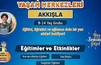Büyükşehir KAYMEK'in ilçe sosyal yaşam merkezleri yaz okulu kayıtları başladı