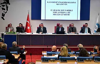 Büyükşehir yılın son meclis toplantısını gerçekleştirdi