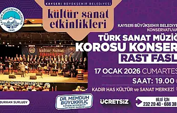 Büyükşehirden sanatseverlere rast faslı ziyafeti