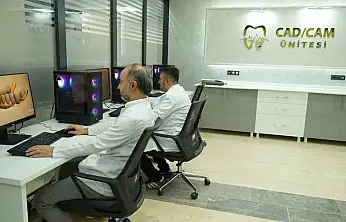 CAD/CAM Dijital Protez Üretim Sistemi, Nimet Bayraktar Ağız ve Diş Sağlığı Hastanesi'nde hizmete girdi