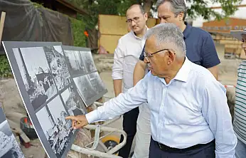 Camikebir'de tarihi miras gün yüzüne çıkıyor