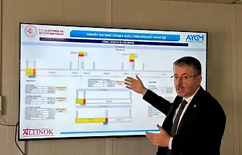 Çopuroğlu'ndan hızlı tren şantiyesine ziyaret