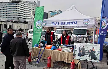 Depreme karşı bilinç Talas'tan meydana taşındı