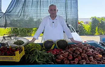 Doğal Ürünler Bahçesi Pazarı, organik gıdayı vatandaşlara sunmaya devam ediyor
