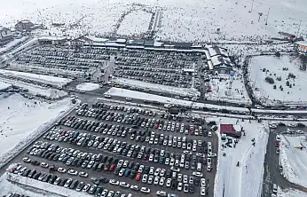 Erciyes hafta sonu 320 bin kişiyi ağırladı