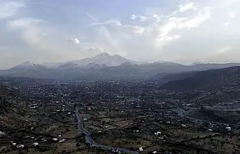 Erciyes'in eteklerinde sonbahar güzelliği
