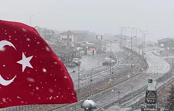 Erciyes'te kar yağışı yeniden başladı