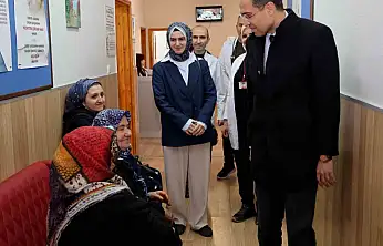 Erşan'dan aile sağlığı merkezlerine ziyaret