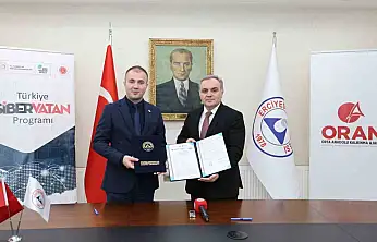 ERÜ'de 'Siber Güvenlik Eğitimi İşbirliği Protokolü' imzalandı