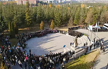 ERÜ'de 10 Kasım Atatürk'ü Anma Töreni gerçekleştirildi