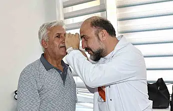 ERÜ Hastaneleri'nde 'ücretsiz ben muayenesi' aktivitesi yapıldı