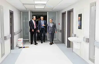 ERÜ Hastaneleri'nde yenileme çalışmaları devam ediyor