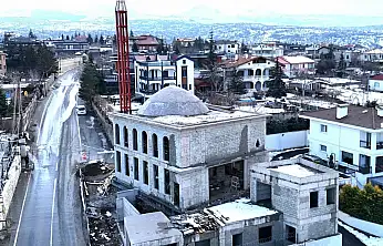 Eski Aynalı Cami yeniden inşa ediliyor