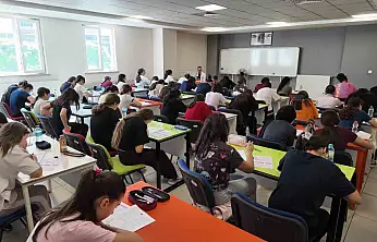 Genç KAYMEK'in LGS Deneme Sınavı'na yoğun ilgi