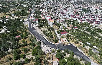 Hacılar'da yollara 1.450 tonluk asfalt dokunuşu