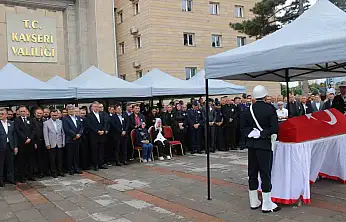 Hayatını kaybeden Vali Yardımcısı Esmer için tören düzenlendi