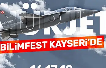 Hürjet ve Türk Yıldızları, 8. Bilimfest Kayseri'de gökyüzü tutkunları ile buluşacak