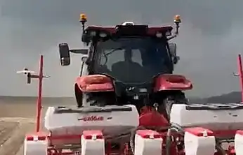 Kabak çekirdeği üretiminde önemli merkez olan Tomarza'da ekim sezonu başladı