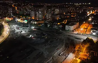 Kartal Katlı Kavşağı'nda çalışmalar aralıksız sürüyor
