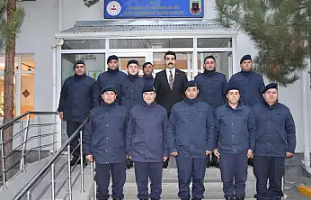 Kaymakam Eser kolluk kuvvetlerini ziyaret etti