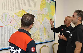 Kayseri AFAD muhtemel İstanbul depremine karşı Kartal'da hazırlık yaptı