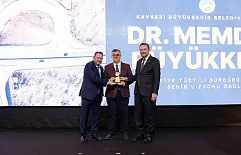 Kayseri Büyükşehir, 2025'i ödüllerle taçlandırdı