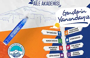 Kayseri Büyükşehir'den üniversite adaylarına ücretsiz YKS tercih danışmanlığı desteği