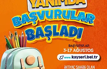 Kayseri Büyükşehir'in 5 bin TL'lik eğitim desteği başvuruları başladı