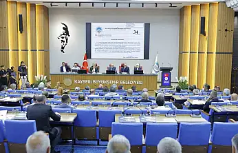 Kayseri Büyükşehir Meclisi 76 gündem maddesini karara bağladı