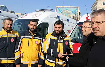 Kayseri'de 12 ambulans daha hizmete başladı
