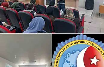 Kayseri'de 67 anneye uyuşturucu bilgilendirilmesi