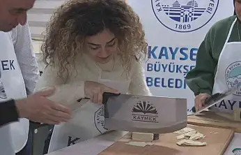 Kayseri'de AB'den Coğrafi İşaret Tescili alan pastırmaya ilgi büyüyor