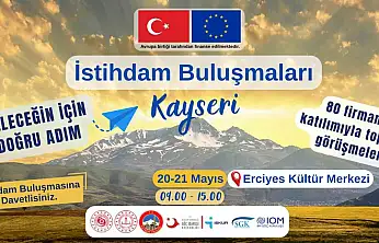 Kayseri'de bin 500 kişilik toplu iş görüşmesi yapılacak