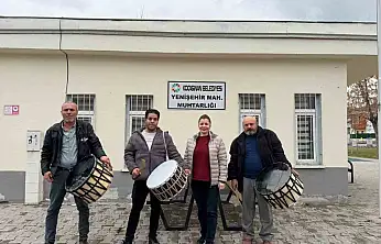 Kayseri'de davulcular Ramazan'a hazır