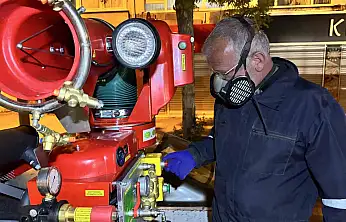 Kayseri'de ilaçlama çalışmaları aralıksız sürüyor