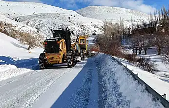 Kayseri'de kapanan 126 yol ulaşıma açıldı