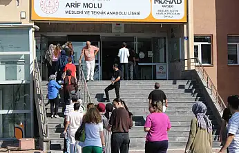 Kayseri'de KPSS heyecanı