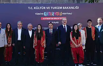 Kayseri'de Kültür Yolu heyecanı başladı