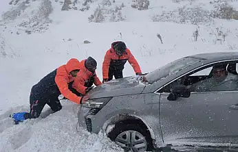 Kayseri'de mahsur kalan 117 kişi kurtarıldı