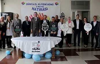 Kayseri Devlet Hastanesi'nde 'el hijyeni' eğitimi