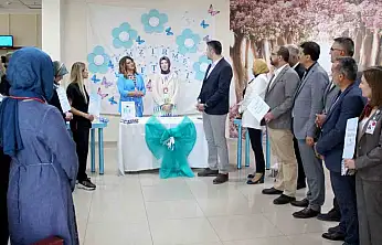 Kayseri Devlet Hastanesi'nde Emzirme Haftası kapsamında farkındalık etkinliği düzenlendi