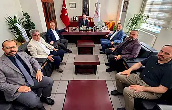 Kayseri Devlet Hastanesi'nde sağlık hizmetleri ile sanayi kuruluşları arasındaki iş birliği görüşüldü